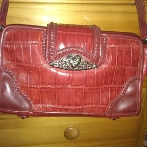 Marc Chantal Western Shoulder Bag with Wallet